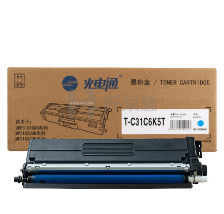 光電通/TOEC T-C31C6K5T 粉盒 青色（適用于OEP3110/3112/3115CDN、MP3100/3104/3105CDN打印機)（支）